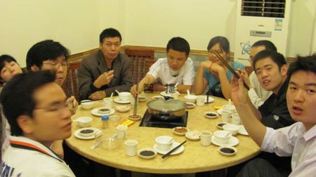 2009年11月银屏山森林公园登山活动