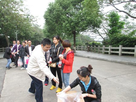 2010年9月水濂山森林公园登山